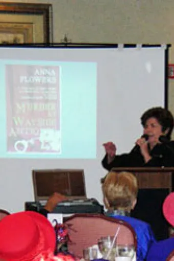 Red Hat Luncheon - speaks, " Wanton Woman"