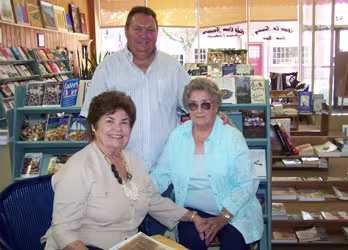 Never on Tuesday bookstore  - talking old times